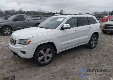 2016 Jeep Grand Cherokee Overland из США, поврежденный, VIN 1C4RJECG2GC321220